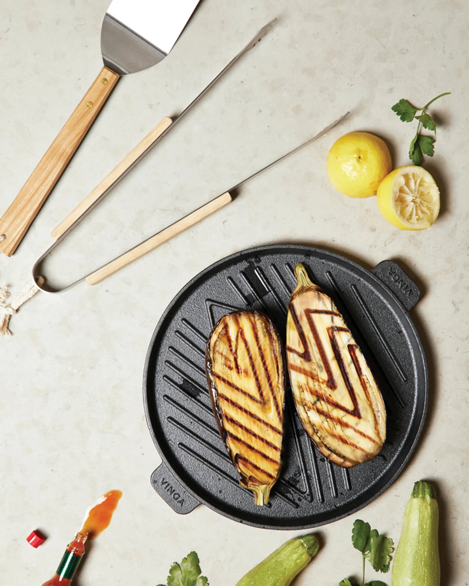 Custom stainless steel barbecue spatula Vinga Paso - 3
